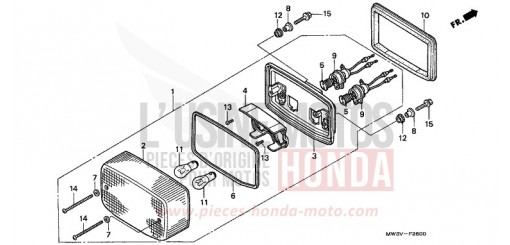 FEU ARRIERE CB750F2W de 1998